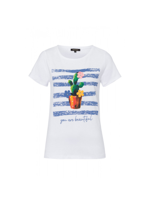 T-shirt with front print