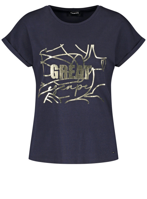 T-shirt avec impression sur...
