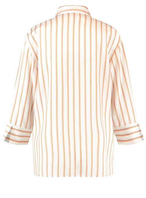 Striped 3/4 sleeve blouse...