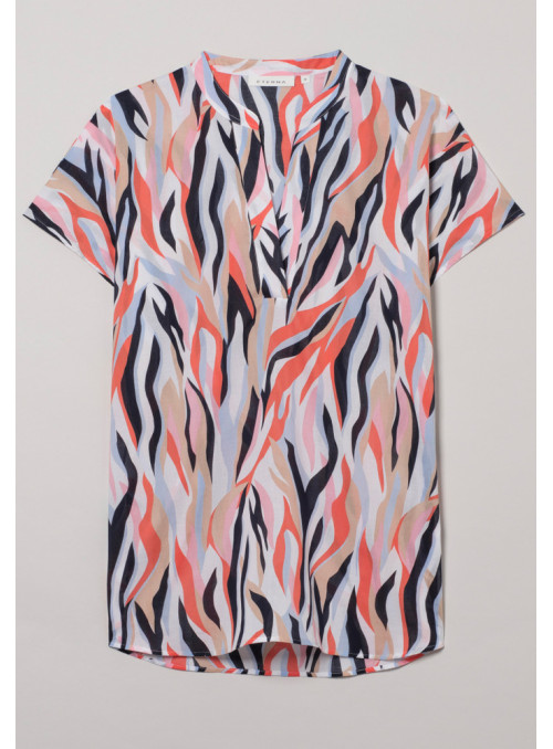 Blouse-tunique à manches...