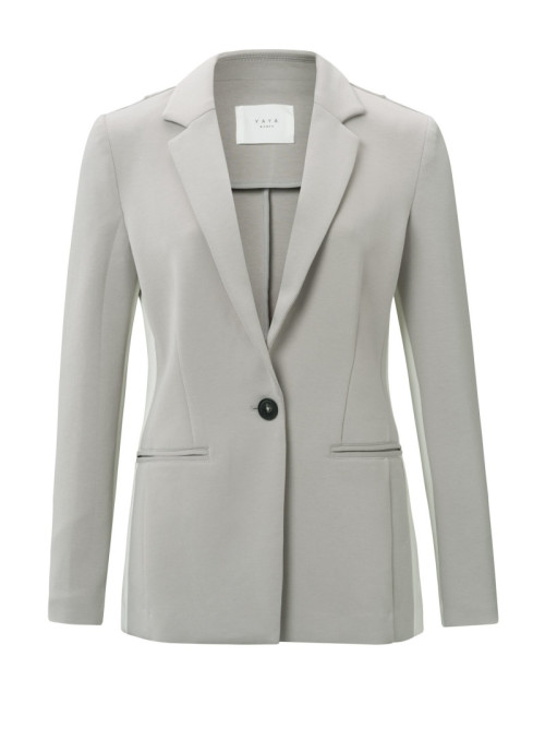 Scuba blazer with stripe
