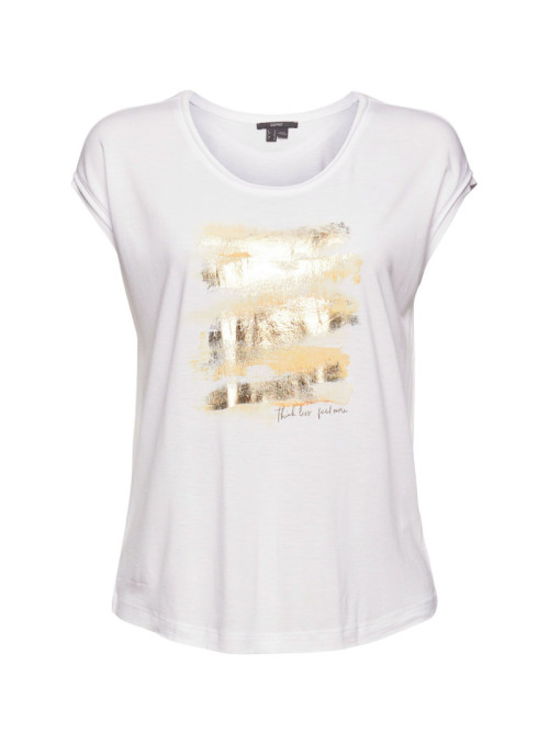 Glitter print T-shirt,...