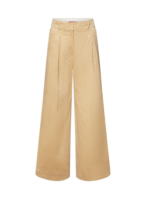 pleated wide
