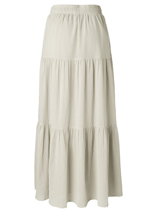 Maxi skirt with elastic...