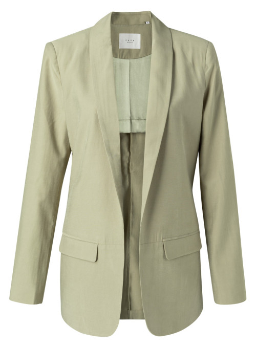 Blazer with back strap