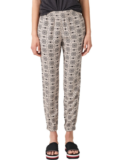 Summer pants with allover...