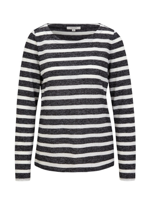 Striped long sleeve T-shirt