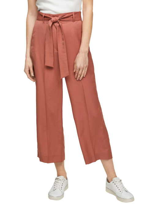 Culotte à plis en mélange...