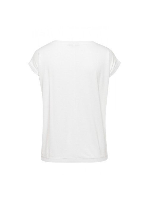 T-shirt with round neck