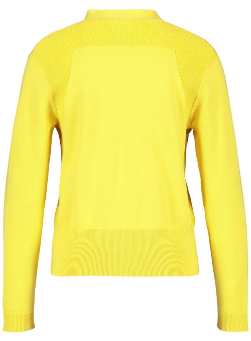 Strickjacke mit V-Ausschnitt