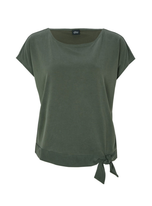 T-shirt with knot detail