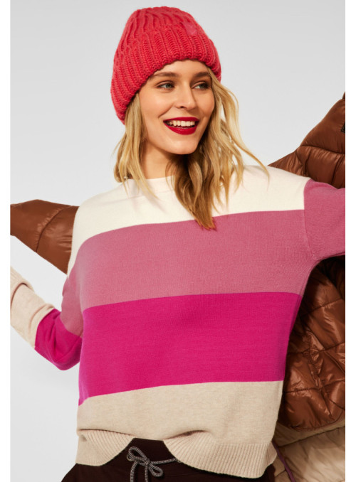 Pull en maille fine avec...