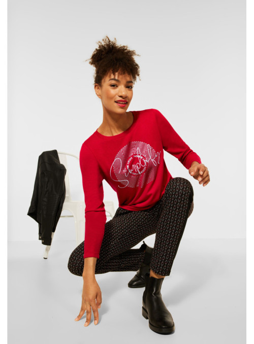 T-shirt avec impression sur...