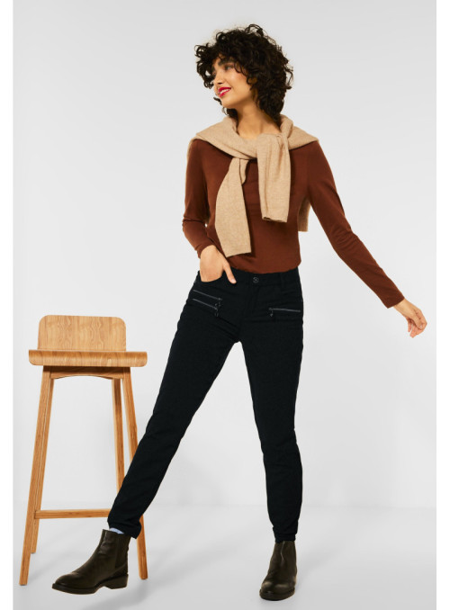 Mid waist Slim Fit Pants...