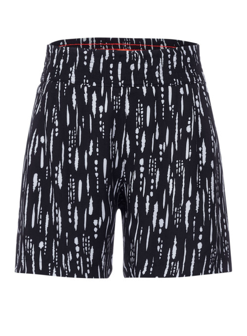 Paperbag Viscose Shorts Print