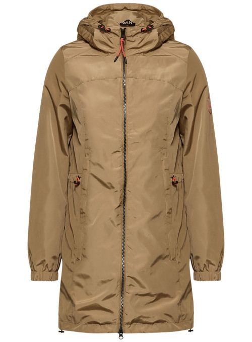 Parka with hood