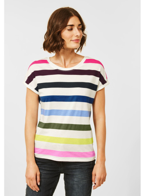 T-Shirt mit Multicolour...