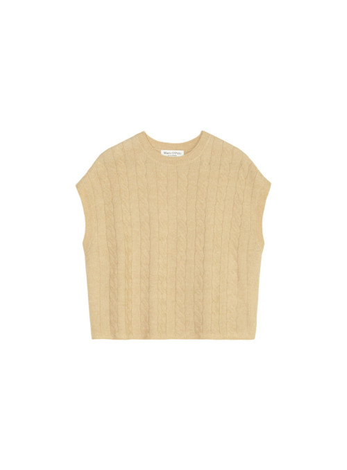 Pullover, sleeveless, round...