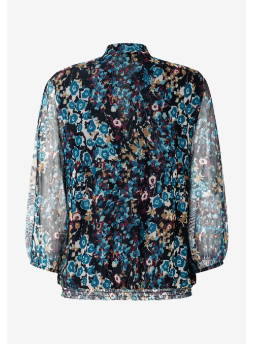 Printed Mesh Shirt