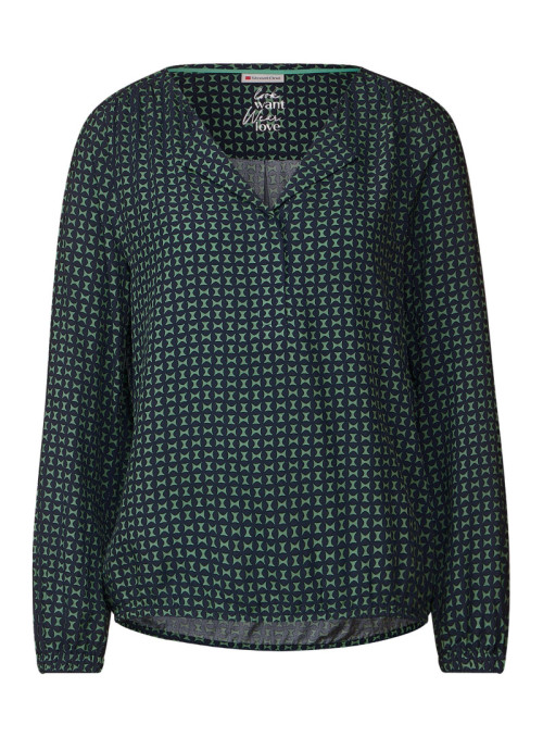 LTD QR Printed blouse w new pl