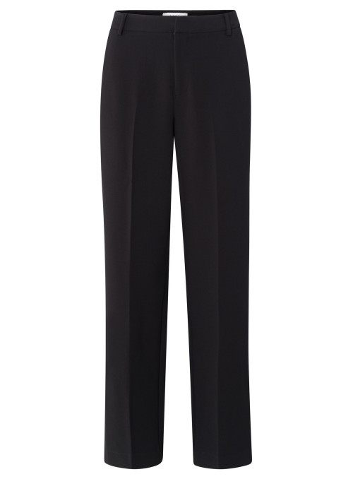 Woven wide leg trousers with s