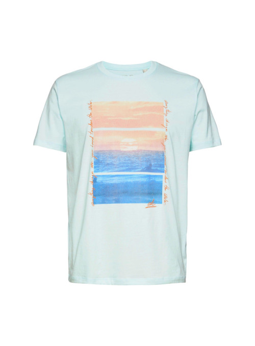 Jersey T-shirt with a print