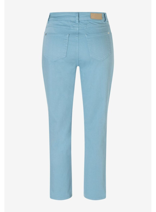 Coloured Denim Cropped Jeans