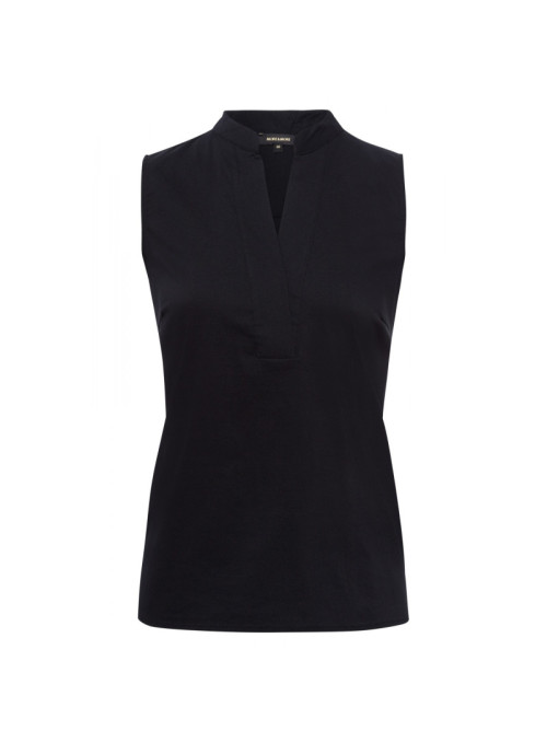 Sleeveless blouse with...