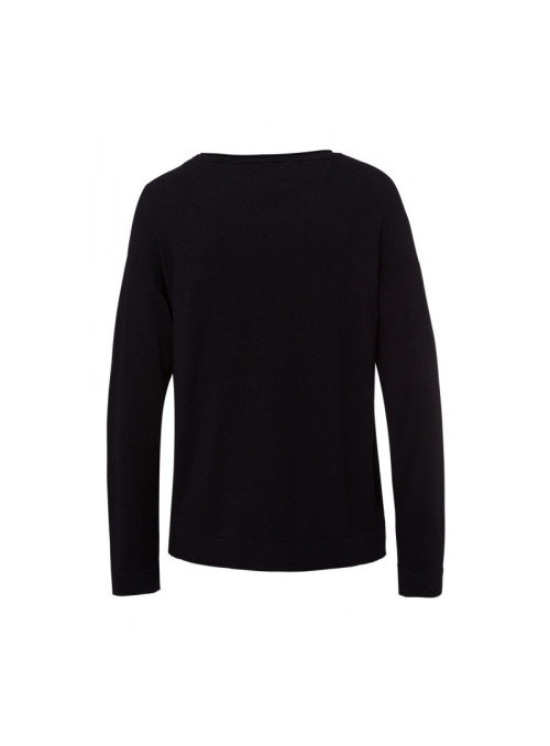 Fine knit sweater with...