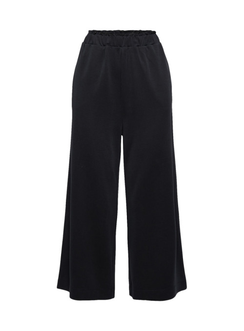 Culotte with elastic waistband