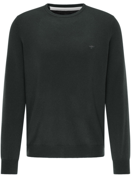 Pull en maille fine à col rond