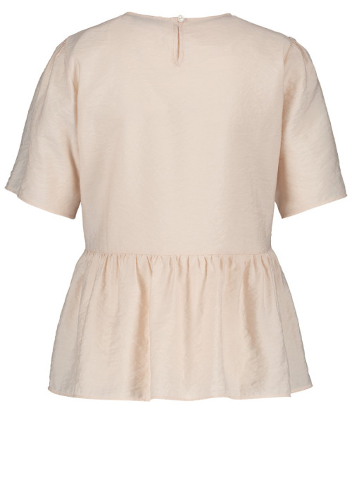 Short sleeve blouse with...