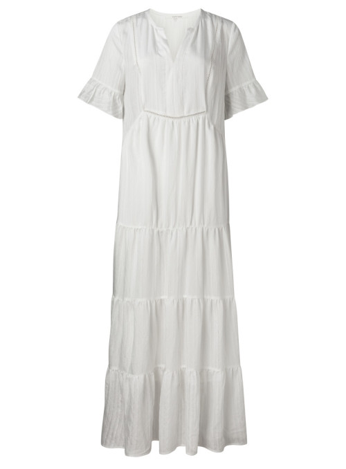A-line maxi dress with...