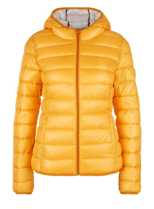 Quilted jacket with hood,...