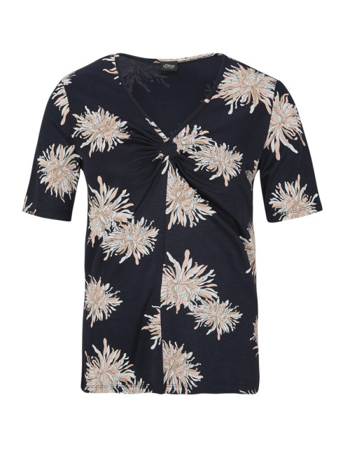 T-Shirt mit Blumenmuster...