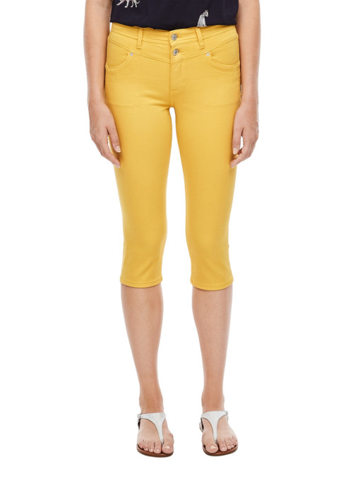 Slim Fit Capri Jeans