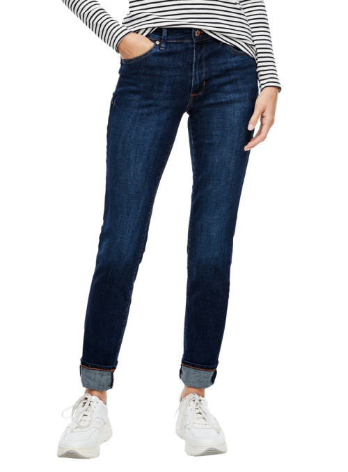 Mid-Waist Slim Fit Jeans