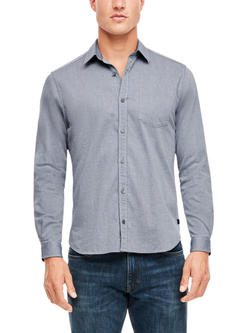 Shirt with breast pocket
