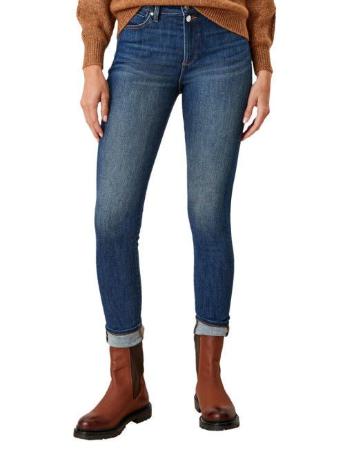 High-Waist Skinny Jeans 