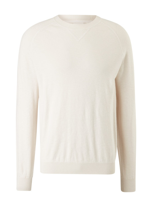 Cotton knit sweater