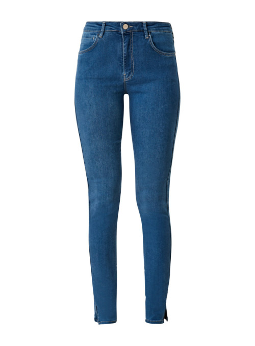 Jeans slim, taille moyenne