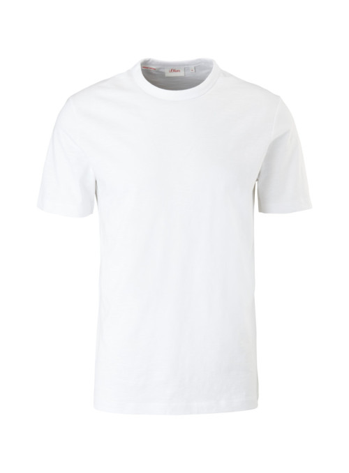 T-shirt with round neck