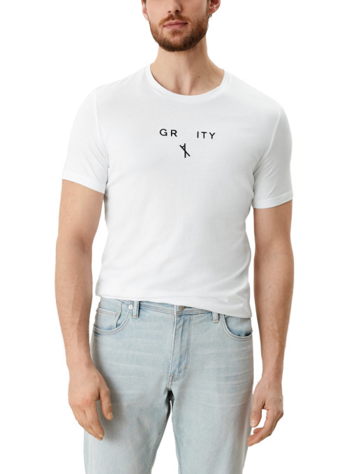 T-Shirt avec lettrage imprimé