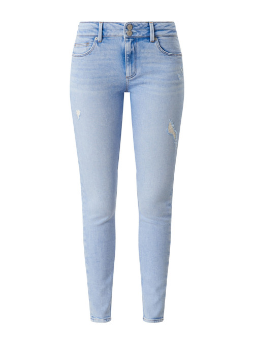 Jean skinny de taille moyenne