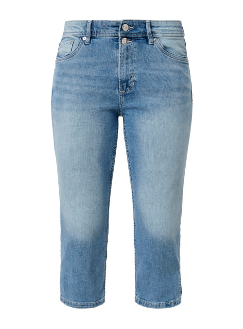 Mid waist capri jeans