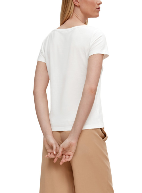 T-Shirt mit Front-Print