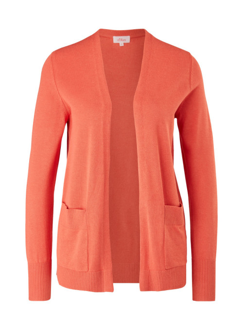 Cardigan ouvert avec poches