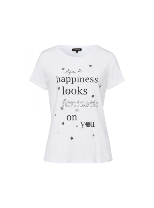 T-shirt avec inscription