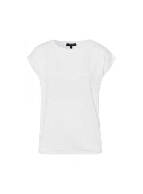 T-shirt with round neck