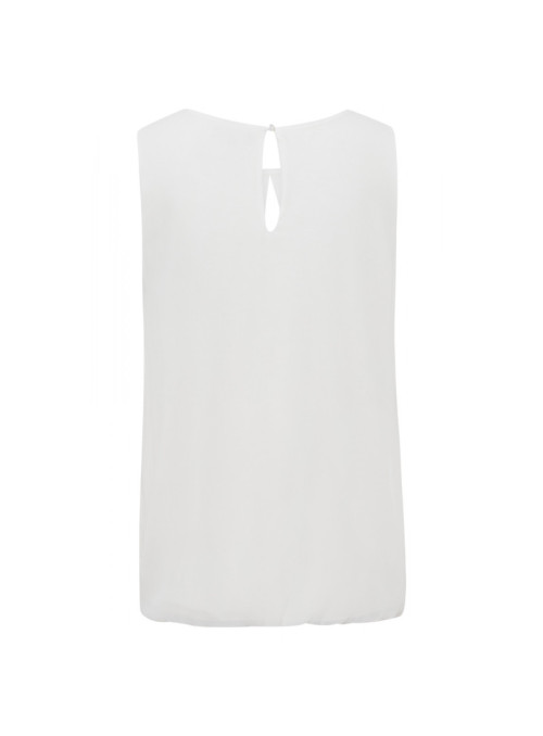 Sleeveless blouse with...